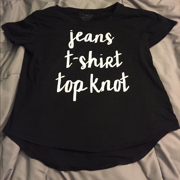 Black t-shirt