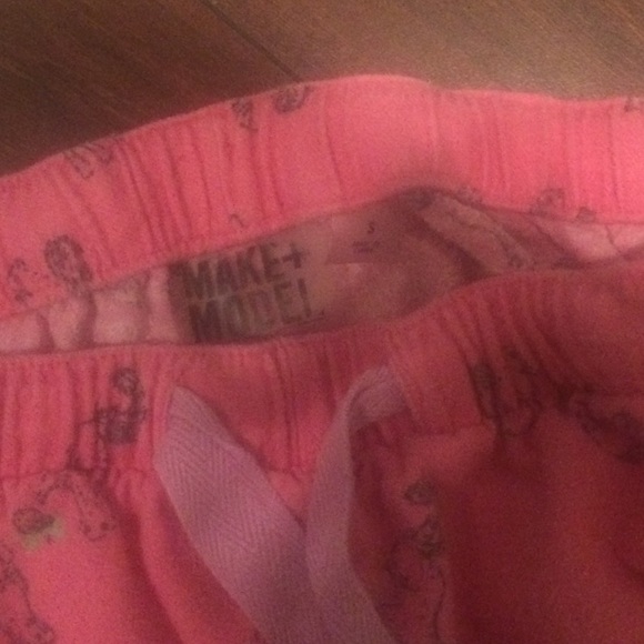 Pink Make+Model Pajama Pants - Picture 2 of 3
