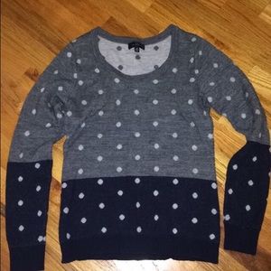 Polka-dot sweater