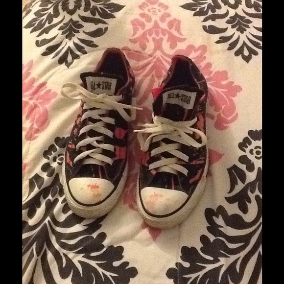 Paint designed converses