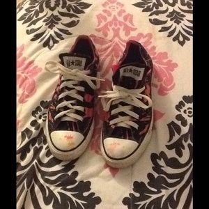 Paint designed converses