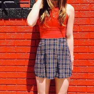 Brandy Melville plaid skirt ❤️