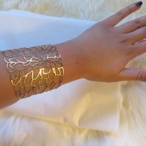 Gold intricate Cuff