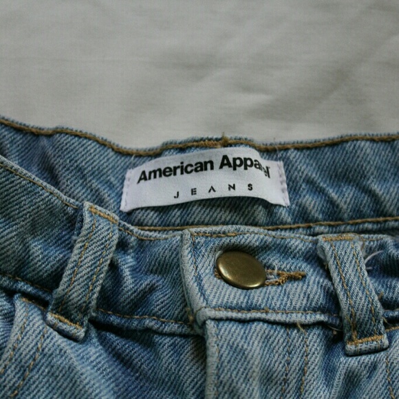 American Apparel High Waisted Shorts - Picture 2 of 3
