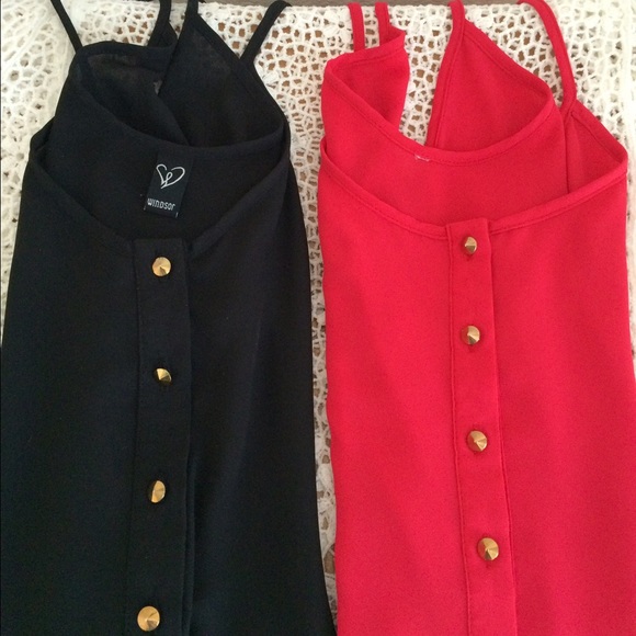 Windsor Sheer Tank Tops