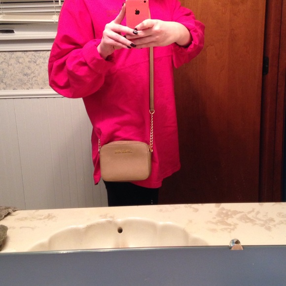 Michael Kors Jet Set Small Crossbody in Dark Dune - Picture 4 of 4