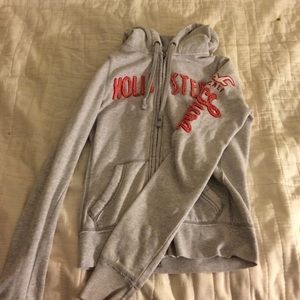 Hollister gray jacket