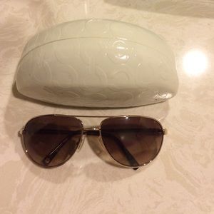Coach aviator sunglasses
