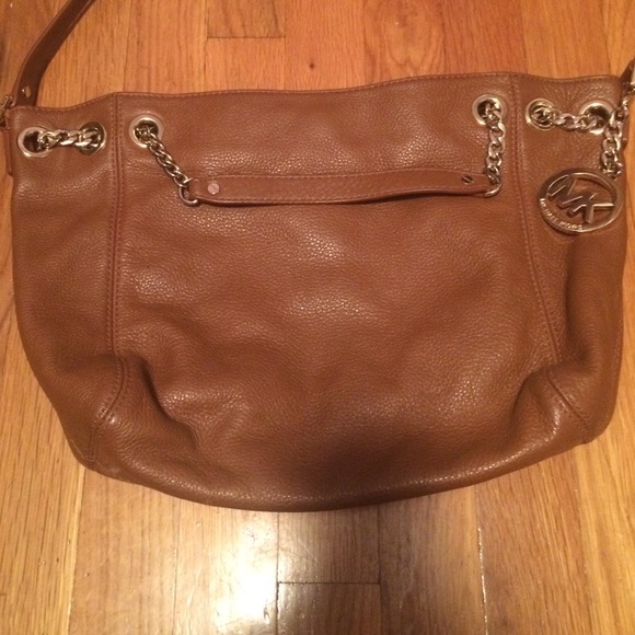 Brown authentic michael kors bag