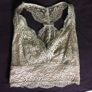 Cute light pink halter top bralette from PacSun 💕