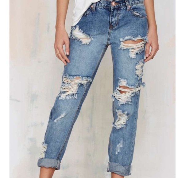 One Teaspoon Awesome Baggies in Dirty Ford