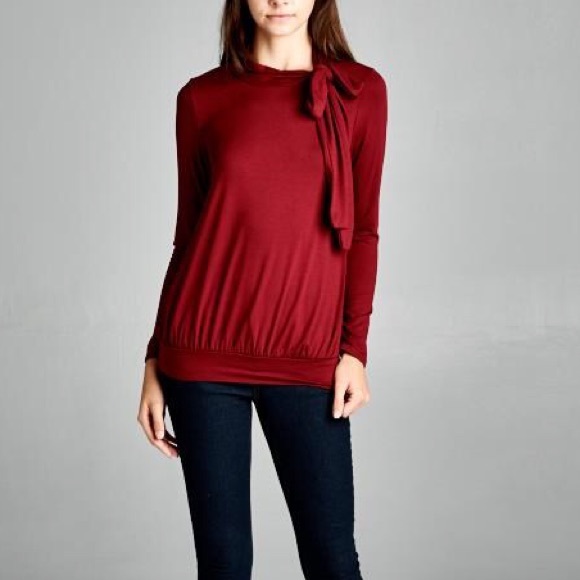 Bow Sweater Top - Picture 2 of 3