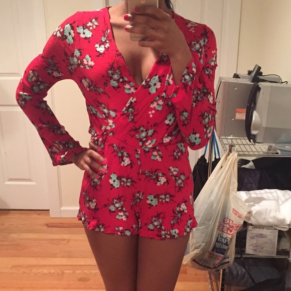 Floral romper🌹