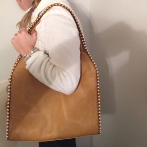 Tan Big Buddha Purse