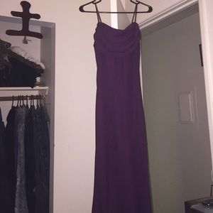 Eggplant purple Prom/ Bridesmaid dress