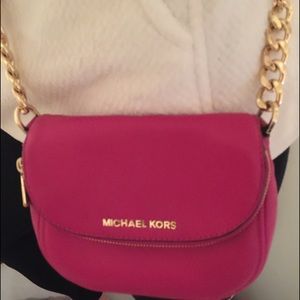 Pink Michael Kors Crossbody Purse