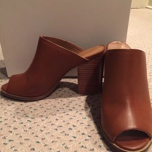 Silence and Noise Cognac Mules