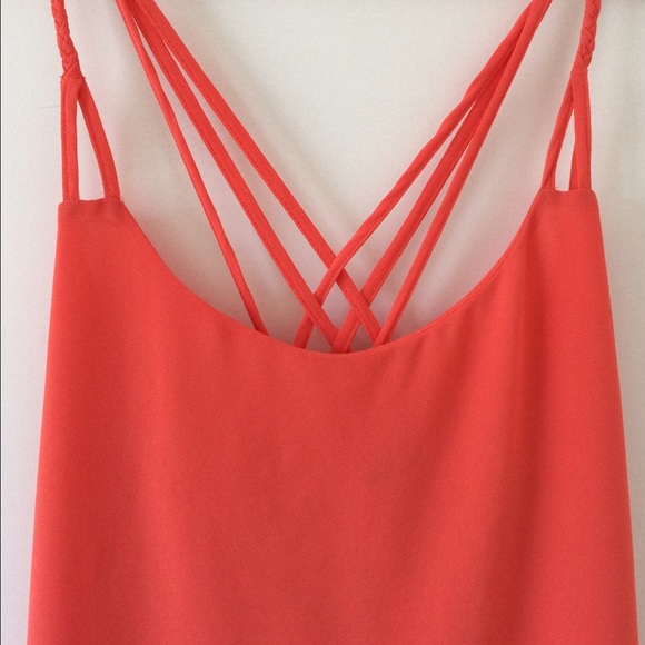 Orange Tank Top