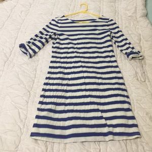3/4 sleeve striped dress!