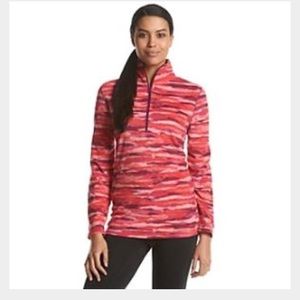 Exertek petites pink microfleece pullover