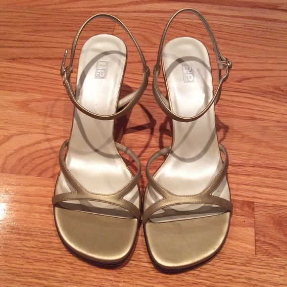 Brass Plum "Delight" Gold heels