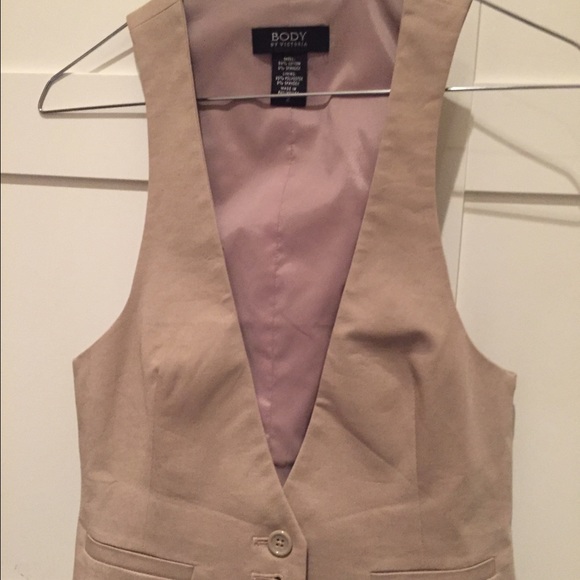 Body by Victoria Secret khaki vest