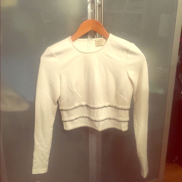 Torn by Ronny Kobo Crop Top