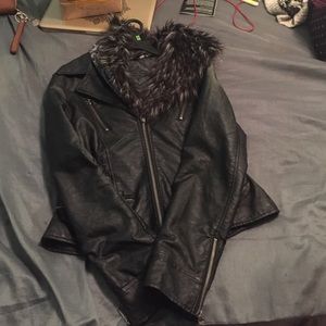 Leather jacket