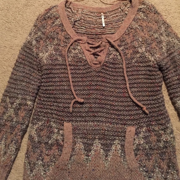 Free People fair Isle Sweater. - Picture 3 of 4