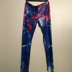 Love culture galaxy leggings