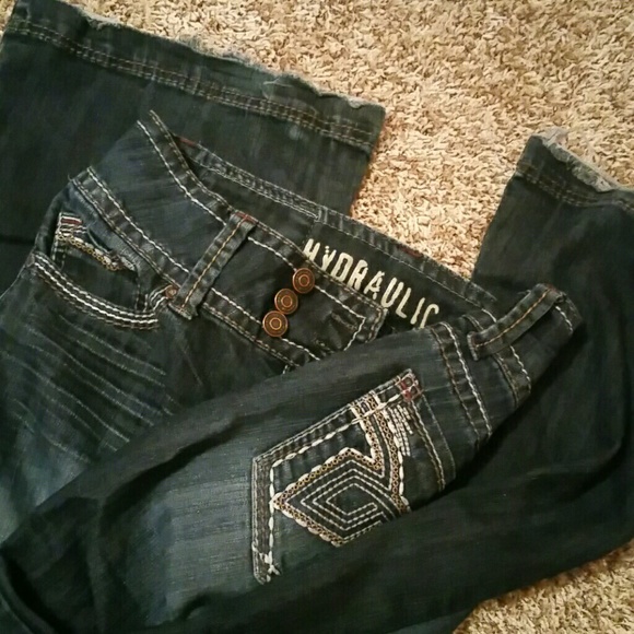 Hydraulic Flare Jeans
