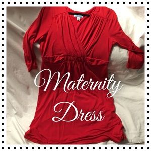 Long Sleeve Maternity Dress by Old Navy