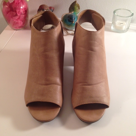 🚫 BUNDLED 🚫 Short Open-toe Booties - Picture 2 of 4