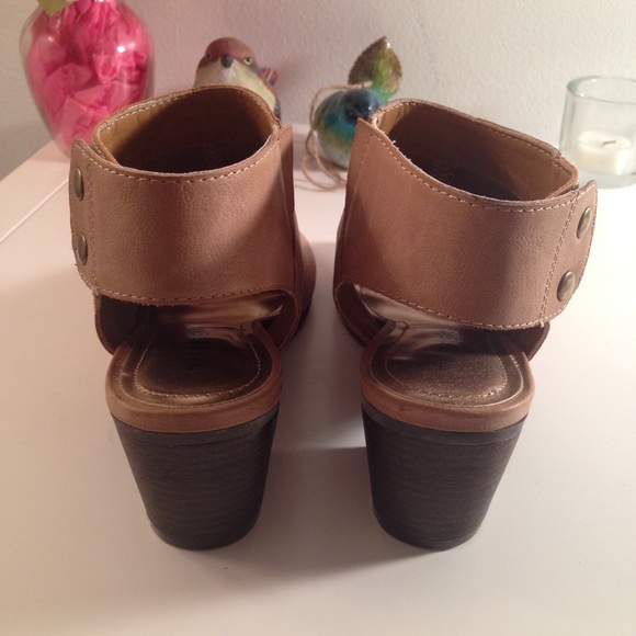 🚫 BUNDLED 🚫 Short Open-toe Booties - Picture 3 of 4