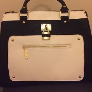 Classic Black & White Purse