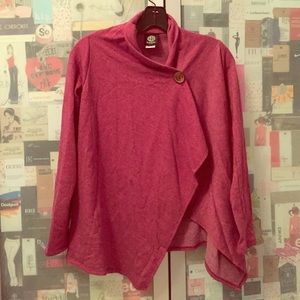 NWOT Faux-Cape Sweater SUPER SOFT