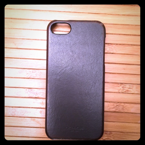 Coach gray iPhone 5/5s case