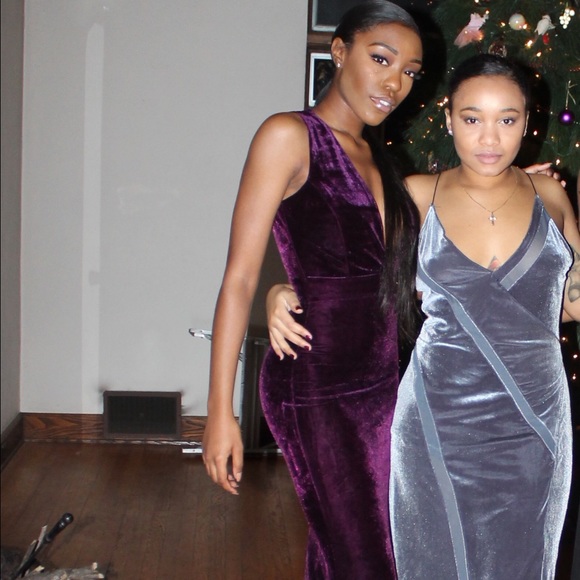 Purple Formal gown