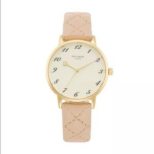 Kate spade Metro Vachetta Quilted Leather Watch