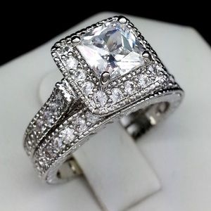 Vintage Filligree Princess Wedding Ring