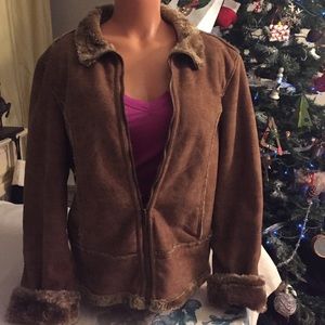Suede faux fur Cabela's