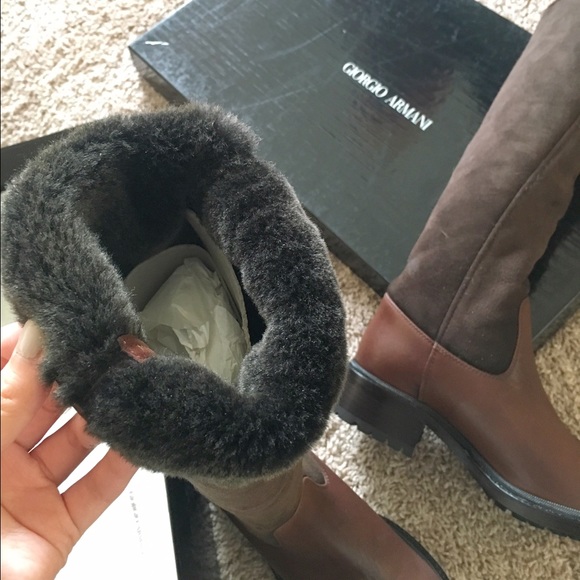 Giorgio Armani tall boots - Picture 2 of 4