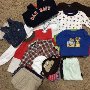 Huge 30-piece Baby boy bundle