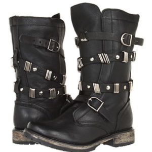 Steve Madden Bekket Moto Boot - Size 8