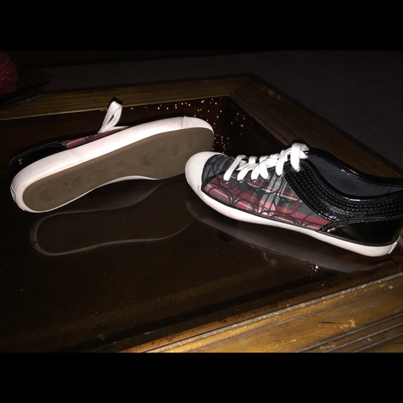 Coach sneakers never worn.