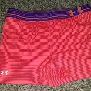 Under armour spandex shorts