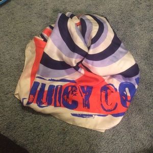 juicy couture silk blanket scarf