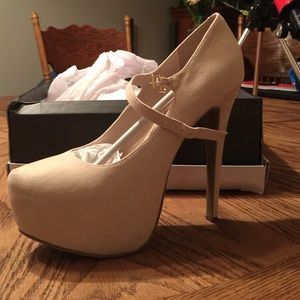 Nude heels