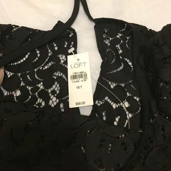 NWT Black lace and nude cami dress - Picture 3 of 3