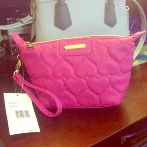 NWT Betsey Johnson cosmetic bag 💝